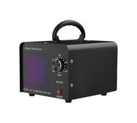 Ozone Generator,Industrial-Strength Odor Eliminator,Portable Deodorizer Ozone Odor Eliminator Suitable for Home Commercial use Car Basements Pets Homes, Hotels, Kitchens (Black-uk Standard)