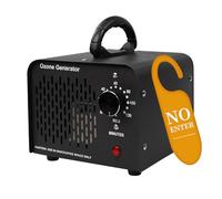 Ozone Generator, O3 Air Purifiers Odor Eliminator, High Capacity Ozone Machine, Ionizer Air Purifier Ozone for Home, Commercial, Industrial (Black,60000mg/h)