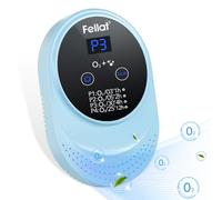 Ozone Generator, Ozone Machine Odor Removal for 5-30 ㎡ Room, Portable Room Deodorizer with Negative Ion, Odor Eliminator Suitable for Kitchen, Smoke, Pet Room, Living Room, Toilet