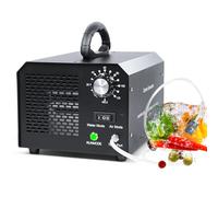 Ozone Generator, Ozone Odor Eliminator for 300 m² Room, Industrial Air Purifier with Air & Water mode, Commercial Ozone Machine Home Ozone Deodorizer with Timer for Room, Farm, Hotel, Home, Office