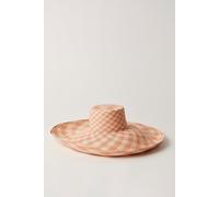 Ozone Hat by Clyde at Free People in Pink Gingham - female