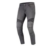 OZONE MOTO Roxy Lady Motorcycle Jeans Women | Aramid Fiber Lining | Knee Protectors Level 2 | Pockets for Hip and Tailbone Protectors | Elastic Inserts | Slim fit