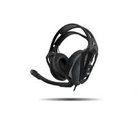 Ozone Nuke Pro Gaming Headphones with Microphone 7.1 Sound Boombox Compatible with PS4 Ergonomic Foldable Premium Sound Jack 3.5 + PC Adapter Black