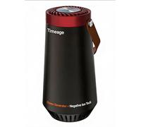 Ozone Odor eliminator,Ozone Generator Machine Plus Ionic Air Purifier for Car and Home to Remove Pet Odor,Smoke Smell,Dust Mites, Allergens, Portable Rechargeable Deodorizer Red