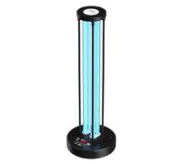 Ozone UV Light, UV Light Sanitizer with Remote Control, 3 Gear Timer UV Disinfection Light, UVC Light Sanitizer, Timer Automatic Ultraviolet Light Sanitizer for Home, Office, School (110, Watts)