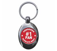 Ozorath Aberdeen #1 Fan Keyring Keychain Key Ring Chain With Trolley Coin