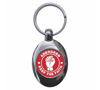 Ozorath Aberdeen Keep The Faith Northern Soul Keyring Keychain Key Ring Chain With Trolley Coin