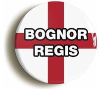 Ozorath Bognor Regis England Flag Button Badge (2inch / 50mm diameter)