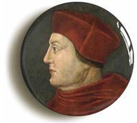 Ozorath Cardinal Thomas Wolsey Button Badge (1inch / 25mm diameter)