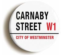 Ozorath CARNABY STREET RETRO SIXTIES BADGE BUTTON PIN (1inch/25mm diameter)