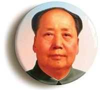 Ozorath Chairman Mao Tse Tung Button Badge China Communist Zedong | Size 1inch / 25mm Diameter, Gift Idea, Present, Novelty