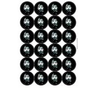 Ozorath Count Dracula Vampire Matt Paper Stickers