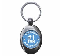 Ozorath Coventry #1 Fan Keyring Keychain Key Ring Chain With Trolley Coin