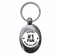 Ozorath Derby #1 Fan Keyring Keychain Key Ring Chain With Trolley Coin