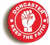 Ozorath Doncaster Keep The Faith Northern Soul Button Badge (1inch / 25mm diameter)