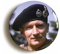 Ozorath FIELD MARSHALL SIR BERNARD MONTGOMERY BADGE BUTTON PIN (Size is 1inch/25mm diameter)