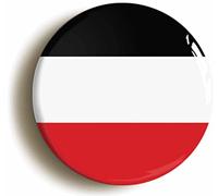 Ozorath GERMAN EMPIRE NATIONAL FLAG BADGE BUTTON PIN (Size is 1inch / 25mm diameter)