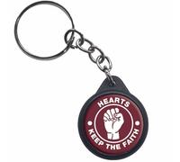 Ozorath Hearts Keep The Faith Northern Soul Keyring Keychain Key Ring Chain With Trolley Coin
