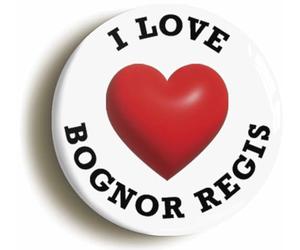 Ozorath I Love Bognor Regis Location Fridge Magnet