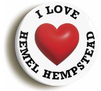Ozorath I Love Hemel Hempstead Location Fridge Magnet
