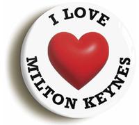 Ozorath I Love Milton Keynes Location Fridge Magnet