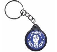 Ozorath Ipswich Keep The Faith Northern Soul Keyring Keychain Key Ring Chain With Trolley Coin