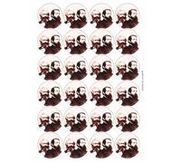 Ozorath Karl Marx and Friedrich Engels Matt Paper Stickers