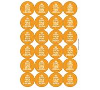 Ozorath Keep Calm Vote Liberal Lib Dem Matt Paper Stickers
