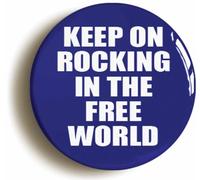 Ozorath Keep On Rocking In The Free World Fridge Magnet