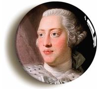 Ozorath King George III Portrait Button Badge (1inch / 25mm diameter)