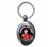 Ozorath Liverpool Red Army Keyring Keychain Key Ring Chain With Trolley Coin