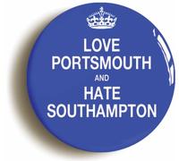 Ozorath Love Portsmouth And Hate Southampton Funny Fridge Magnet