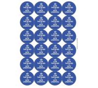 Ozorath Love The Blues and Hate Liverpool Matt Paper Stickers