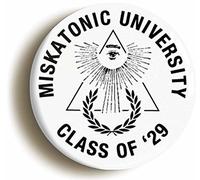 Ozorath Miskatonic University HP Lovecraft Call Of Cthulhu Button Badge