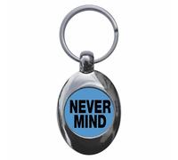 Ozorath Never Mind Keyring with Trolley Coin