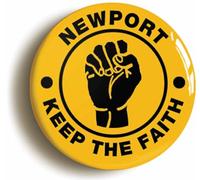 Ozorath Newport Keep The Faith Northern Soul Button Badge (1inch / 25mm diameter)