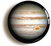 Ozorath Planet Jupiter Button Badge Space Science Geek | Size 1inch / 25mm Diameter, Gift Idea, Present, Novelty