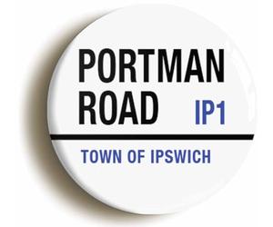 Ozorath Portman Road Ip1 Town Of Ipswich Sign Fridge Magnet