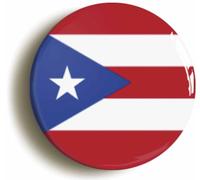 Ozorath Puerto Rico Flag Fridge Magnet