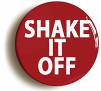 Ozorath Shake It Off Button Badge