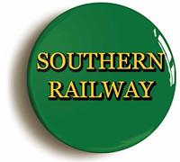 Ozorath SOUTHERN RAILWAY BADGE BUTTON PIN LOGO (Size is 1inch/25mm diameter)