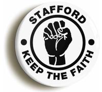 Ozorath Stafford Keep The Faith Fridge Magnet