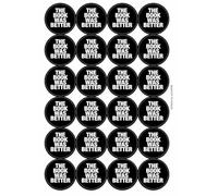 Ozorath The Book was Better Funny Cute Joke Librarian Stickers