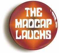 Ozorath The Madcap Laughs Sixties Psychedelic Button Badge