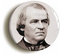 Ozorath US President Andrew Johnson Button Badge (1inch / 25mm diameter)