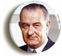 Ozorath US President Lyndon B. Johnson Button Badge