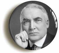 Ozorath US President Warren G. Harding Button Badge (1inch / 25mm diameter)