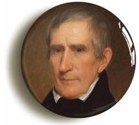 Ozorath US President William Henry Harrison Button Badge (1inch / 25mm diameter)