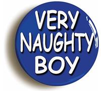 Ozorath Very Naughty Boy Button Badge