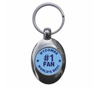 Ozorath Wycombe #1 Fan Keyring Keychain Key Ring Chain With Trolley Coin